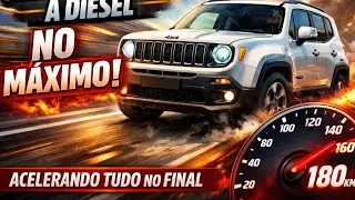 Testei o JEEP RENEGADE DIESEL no M&aacute;ximo&hellip; Olha o Resultado 😱
