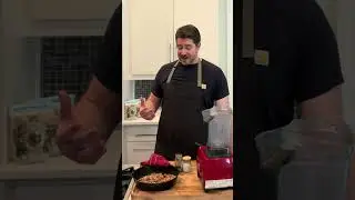 Making Pecan Butter with Organic Pecans.