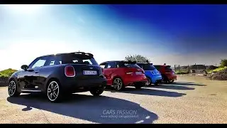 Best sound exhaust sport cars ? Abarth, 208 GTi, Mini JCW, Audi S1