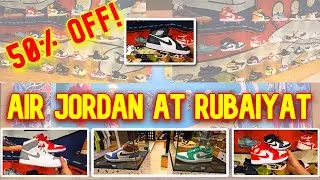 Air Jordan's at Rubaiyat | Sale up to 50% OFF #jeddah #windowshopping #saudiarabia