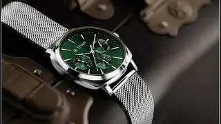 Titan classique suave for men|Titan new arrival multifunction watch|mesh steel strap|model 90189sm01