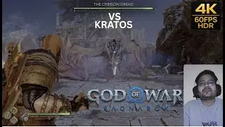 GOD OF WAR RAGNAROK - The Crimson Dread Boss Fight Gameplay 4K UHD