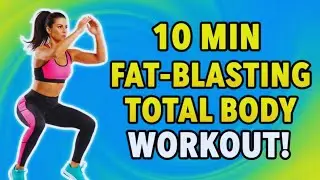 Quick & Effective 14-Min Full Body | Fat Burning Workout at Home(No Gym Needed)