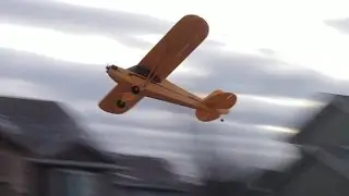 E-flite - J-3 Cub UMX - Flight Review and Initial Thoughts B/F Mods and Repairs
