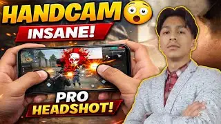 Handcam Free Fire Gameplay 🔥 Pro Clutch & Headshots | Training