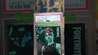 2019 panini Fortnite series series 1 ghoul trooper #214 crystal shard psa 10 #fortnite #viral #video