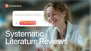 Systematic Literature Reviews using SciSpace Agent