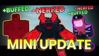 NEW MINI UPDATE! All Killers & Survivors Buffs & Nerfs! | Forsaken