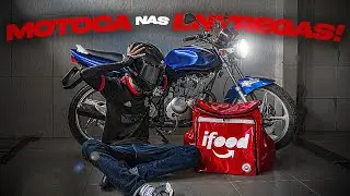 TODO DIA UMA COISA RUIM ACONTECE FAZENDO ENTREGAS NO IFOOD - ENTREGAS COM O MOTOCA #PT6