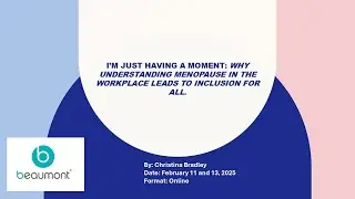 Webinar | Menopause Inclusive Practices with Christina Bradley