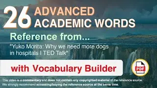 26 Advanced Academic Words Ref from 