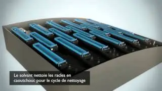 Presse num&eacute;rique pour &eacute;tiquette N610i - Animation CleanCap