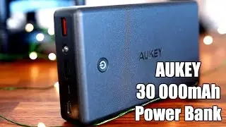 Aukey 30 000mAh Power Bank review!  The Ultimate Portable Charger?