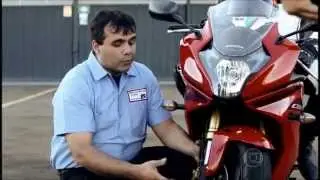 Motos recebem suspensão inteligente e como regular a suspensão da moto - Auto Esporte - 01/02/2014