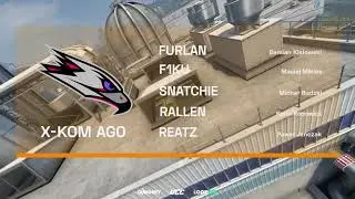 (RU) BLAST Rising 2021 | Sangal vs x-kom AGO | map 1 | by xryst_t & Crypton