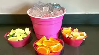 DRINK STATION! GREAT FOR A SUMMER PARTY!
