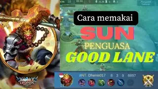CARA MENGGUNAKAN HERO SUN DI GOLD LANE AUTO WIN❗❗❗ &bull;Mobile Legends&bull;