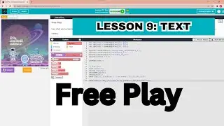 Code.org Lesson 9 Text | Unit 3- Interactive Animations and Games