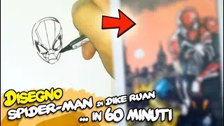 Spider-man (Dike Ruan) - disegno in un ora | Marvel