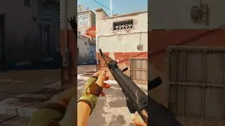 POST PLANT MOLLY ON DUST 2 #shorts #cs2