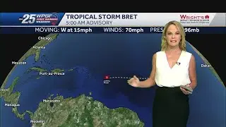 Tropical Depression 4 forms in Atlantic Ocean
