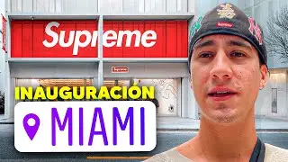 Fui a la inauguración de la primer tienda Supreme en Miami