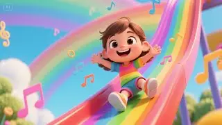 Slide Down the Rainbow &ndash; Whee with YoYo! | Colorful Adventure Song for Kids | Magical Rainbow Rhyme