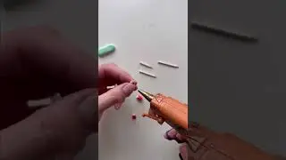 How to make miniature candles for your diorama or dollhouse how to #diycrafts #miniatures #craft