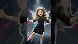 Shuffle Dance song ||  #cute #dance #baby #music #youtubeshorts #shortvideos #ai #aivideo #shorts 😱