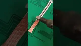 Soldering Cleanup Unleashed Professional and Efficient Solder Removal with Brass Wire