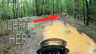 RIDING  TWO UP THROUGH WV MUD | KTM 1290 ADVENTURE