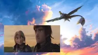 How to train your dragon 3 - Fandub Polish - Hiccup and Astrid Scene