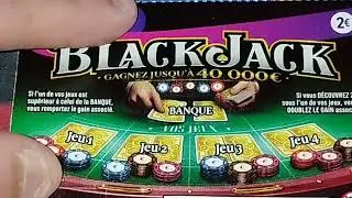 GRATTAGE DE 10 BLACK JACK