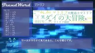 【Trend Word】 マトリフ    ――2021/01/16――