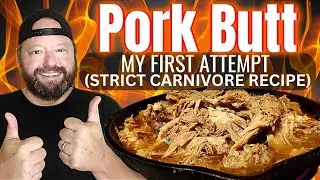 EASY & DELICIOUS Pork Shoulder Recipe For The BBBE CHALLENGE / CARNIVORE DIET / KETO