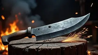 From Drill Bit to Cutting Knife &ndash; Master Yu&rsquo;s Genius Craft! 🔩🔪