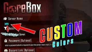 GoreBox | How To Get Custom Server Colors