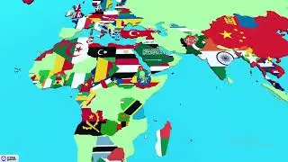 Country Flag Game, Kids Game, Education, Paint Flag, World Flags (EP - 49)