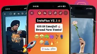 INSTAFLUX V2.1 НОВОЕ ОБНОВЛЕНИЕ !! ПОЛНЫЙ INSTAGRAM ДЛЯ iOS НА ANDROID 2025 🔥 | iPhone Story Шриф...