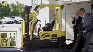 First hydrogen forklift launched by Hyster