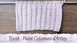 KNITTING STITCH - Edge Column Stitch