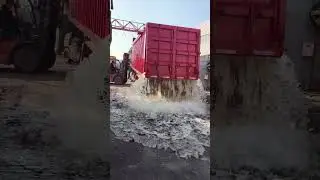 10-meter heavy-duty rear tipping truck #Runda Used Dump Semi-Trailer #Rear Tipping Dump Semi-Trailer
