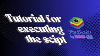 🌟TUTORIAL HOW TO USE MY SCRIPTS ON PC BLUESTACKS ( DELTA ) 🌟