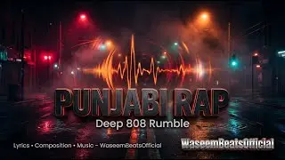 Punjabi Rap | Deep 808 Rumble 💥 Hard Bass Trap | Waseembeatsofficial