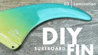 DIY Surfboard Fin All Rounder Foam Type: Laminating
