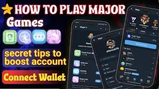 Earn Big with Major on Telegram | Easy Step-by-Step Guide to Get Airdrop | Easy Earning