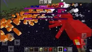 MINECRAFT ULTRA CHAOS GODZILLA VS SPIDER KING