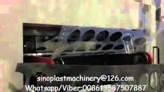 100 degree heatproof clear GPPS glass making machine