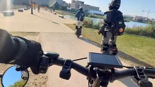 Skycore RS5 Ride-Out With EUC Pros | 2800 Watts Dual Motors 🛴
