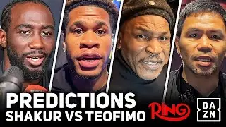 &ldquo;Teofimo Lopez vs Shakur Stevenson: Boxing Legends Give Their FINAL Predictions!&rdquo;